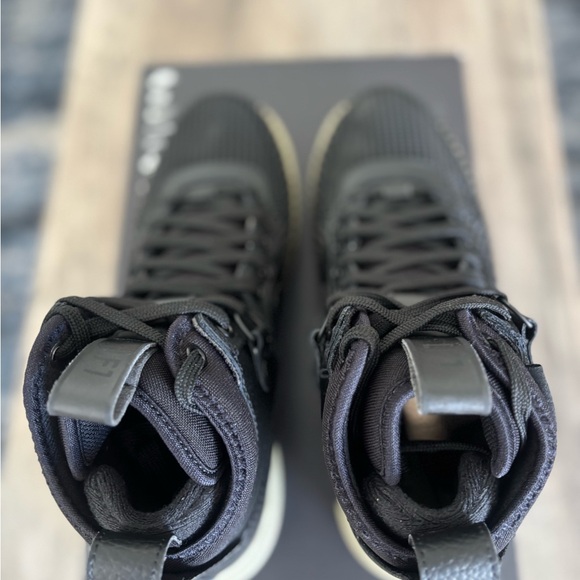 Size 9.5 - Nike Lunar Force 1 Duckboot Black Neutral Olive DZ5320-001 Men’s NEW - Picture 3 of 8